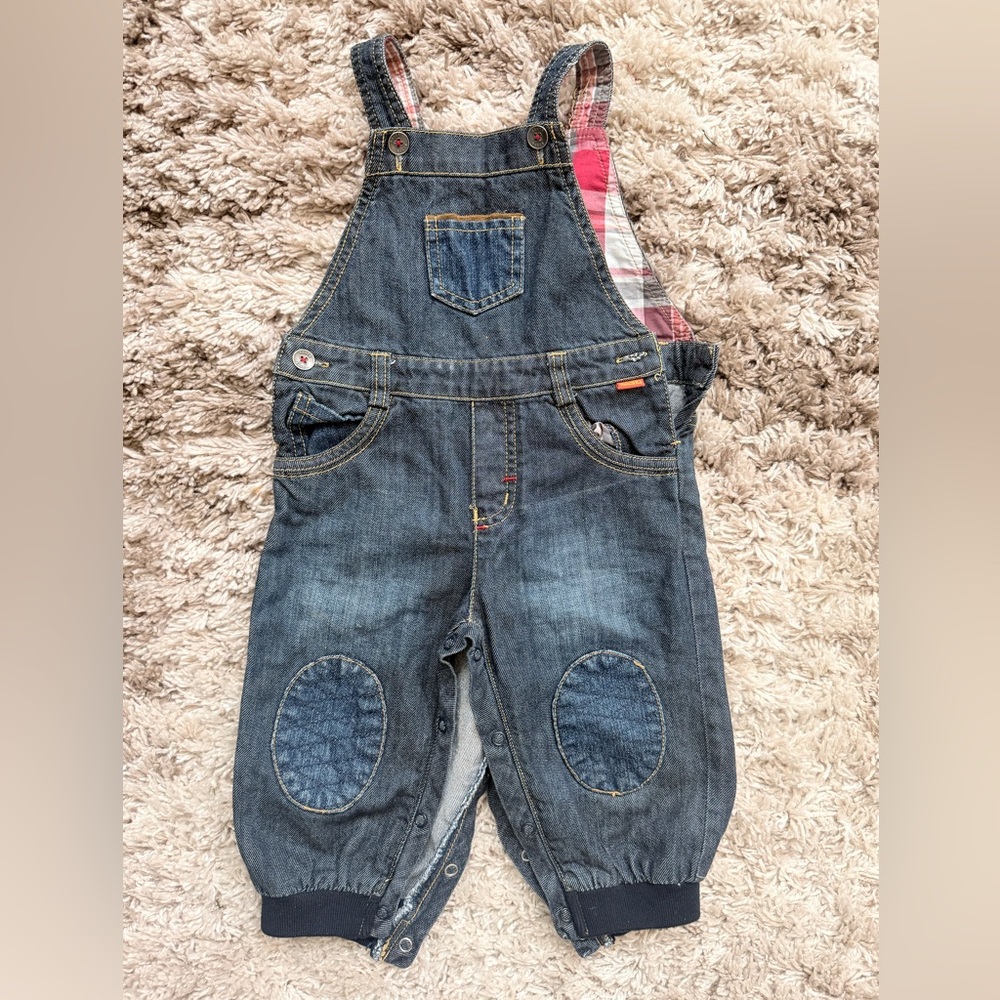 Baby Baker Ted Baker Infant Denim Overalls Sz 12-18 Months